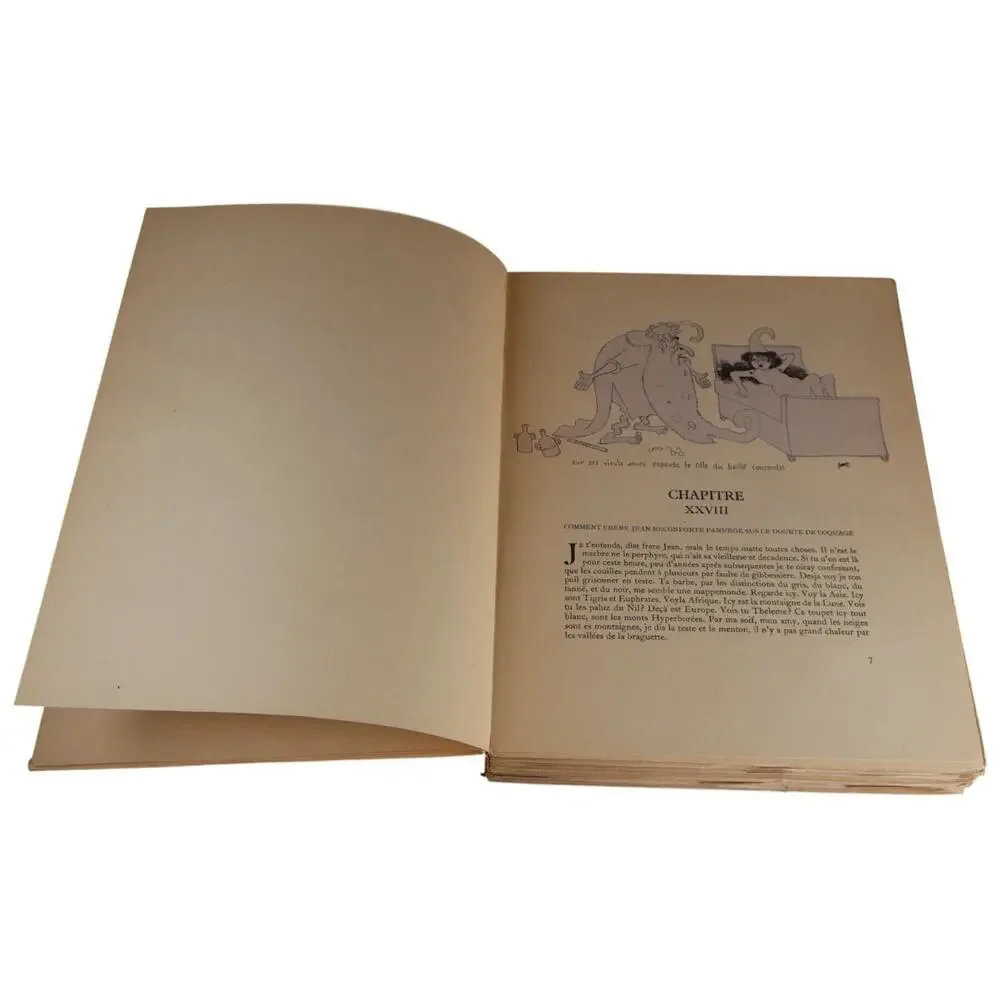 Rabelais Gargantua et Pantagruel 2 Vol Slipcase 1954 (Dubout) Gibert Jeune